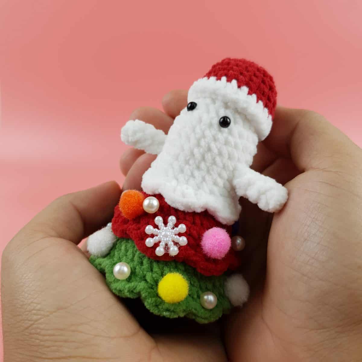 Christmas Ghost Tree Crochet Pattern – Adorable No-Sew Christmas Tree Design, Easy DIY Pine Tree Crochet for Holiday Decor & Gifts - Image 7