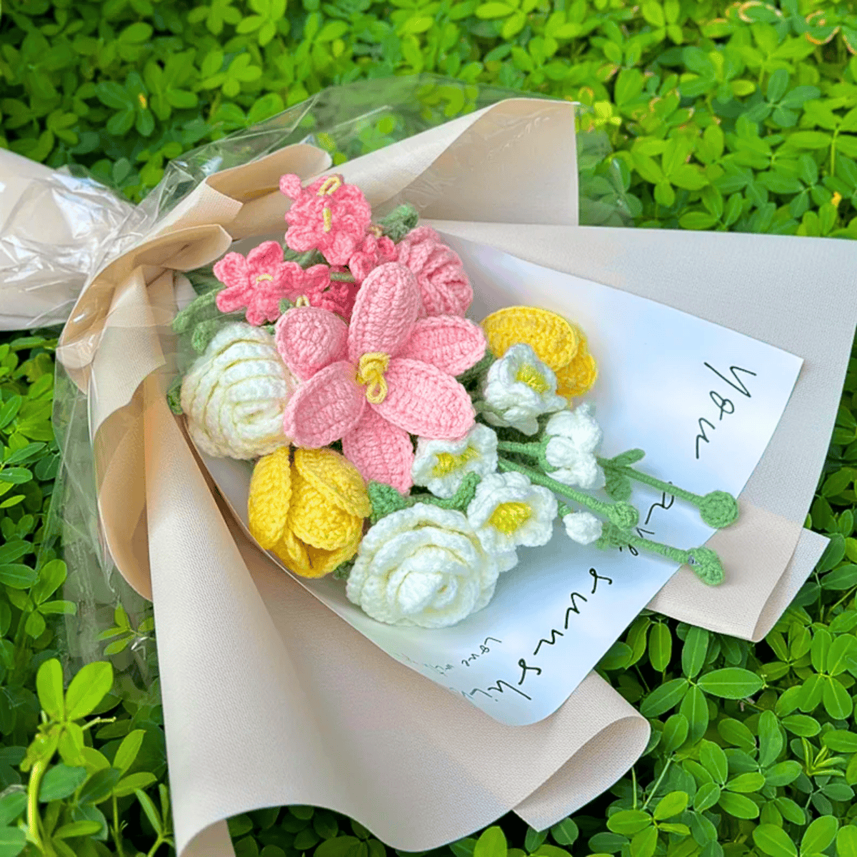 Flower Bouquet Crochet Pattern, Crochet Flower Bouquet Pattern, Crochet Flower Pattern, Wedding Flower - Image 4