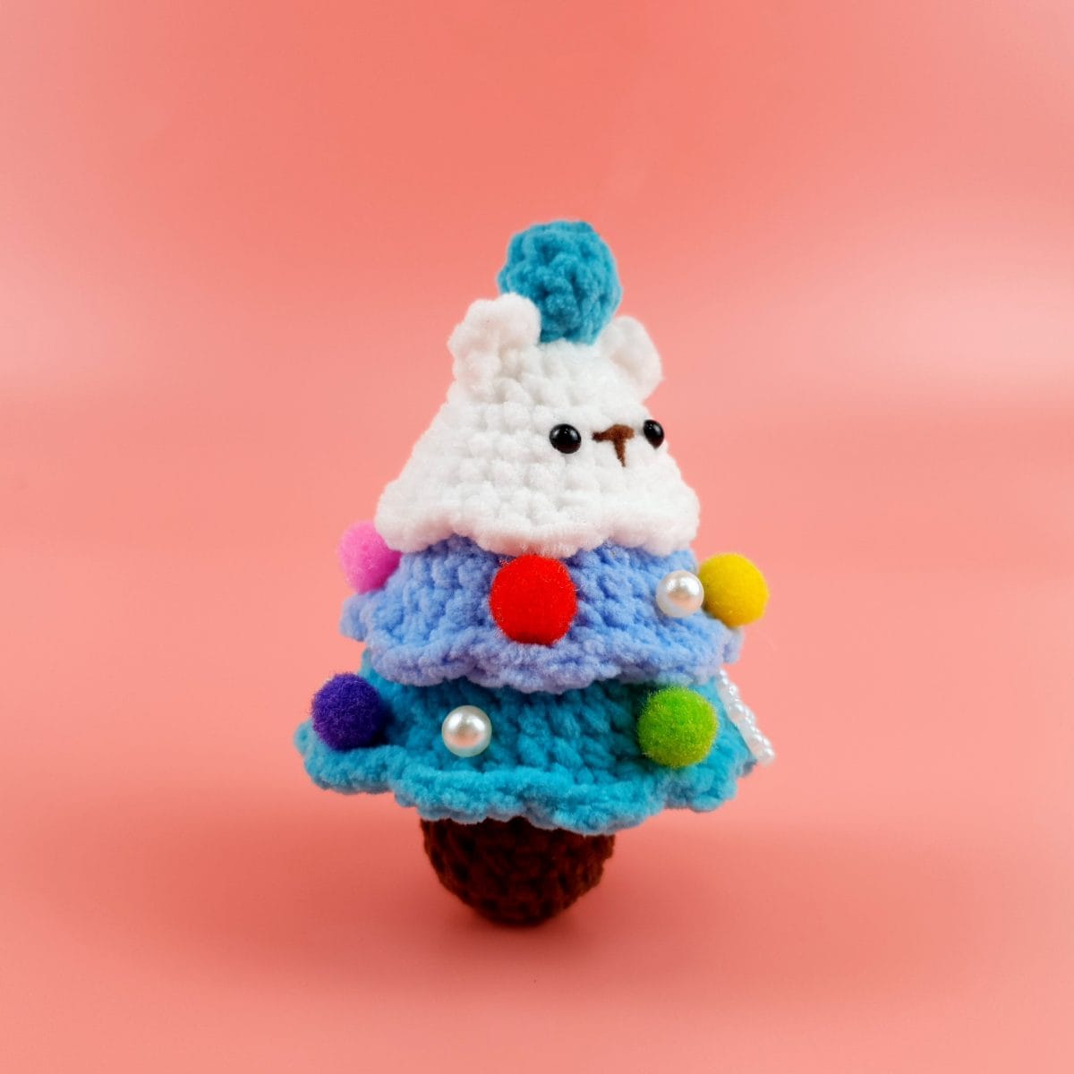Tree Bear Christmas Crochet Pattern – Cute No-Sew Pine Tree & Bear Design, Easy DIY Holiday Crochet for Festive Decor Gifts - Image 10