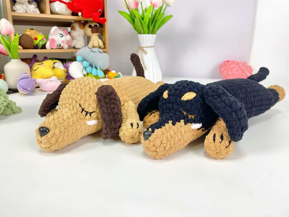 Dachshund Dog Crochet Pattern Bundle 2 in1 – PDF Set - Image 3