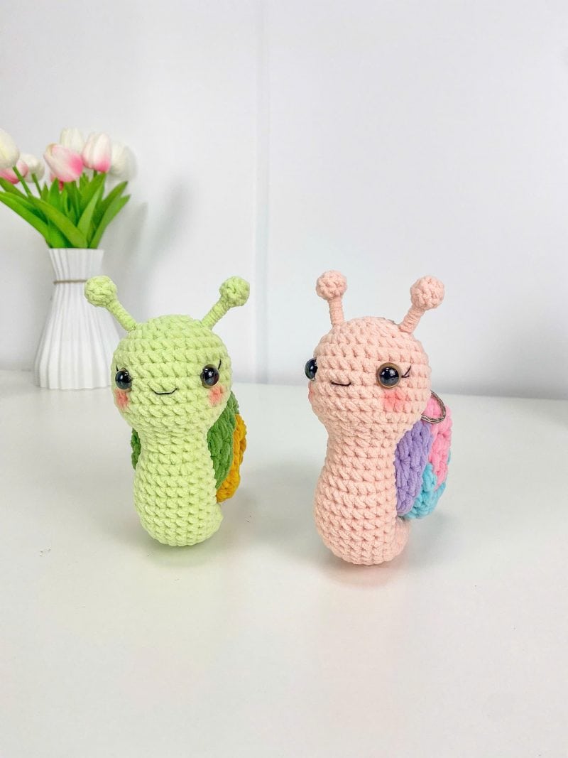 Snail – Crochet Pattern PDF or Finished Item