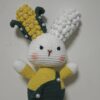 Adorable Corn Rabbit Crochet Doll 1