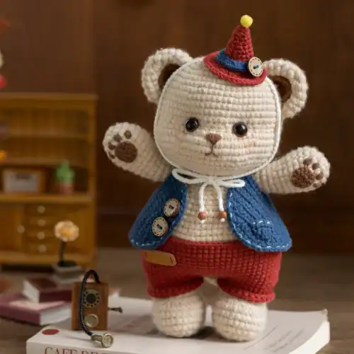 Little Bear Crochet Doll