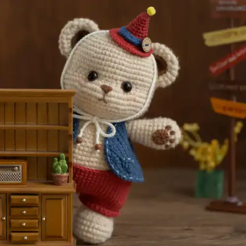 Little Bear Crochet Doll