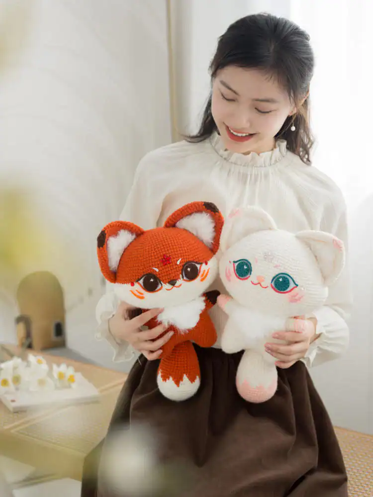 Cutie Fox Amigurumi Plush