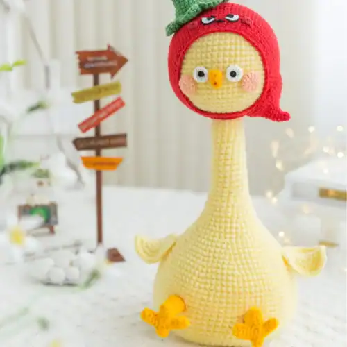 Fun Twister Singing Goose Crochet Pattern 10