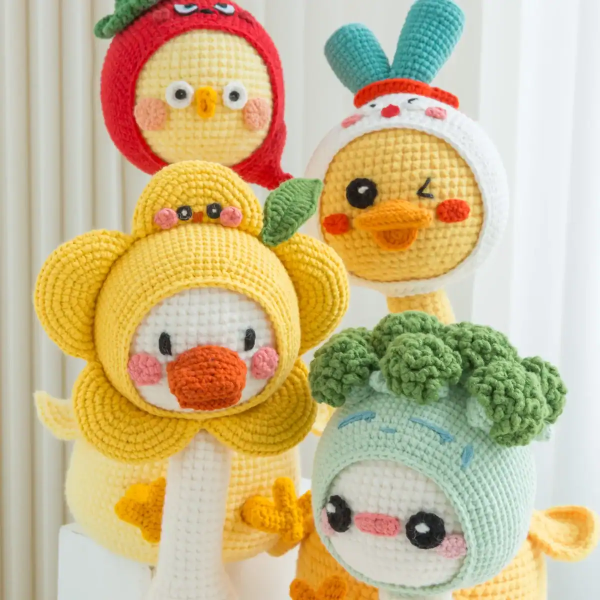 Fun Twister Singing Goose Crochet Pattern – Dancing Amigurumi PDF Tutorial | Electronic Toy Project (31cm) - Image 3