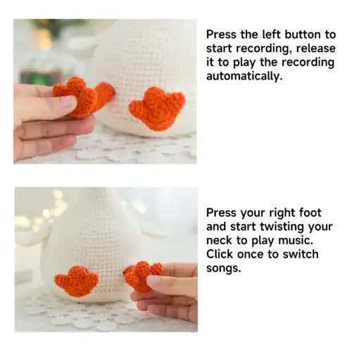 Fun Twister Singing Goose Crochet Pattern 6