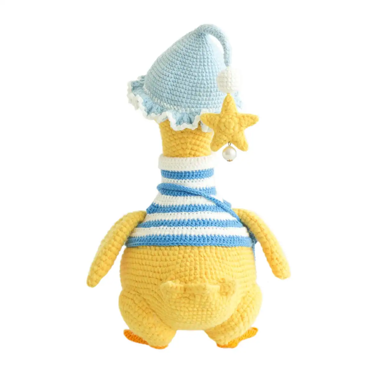 Goose & Duck Amigurumi Dolls – Finished Crochet Plush Set - Image 9