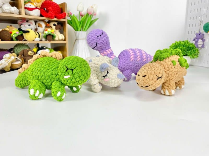 Dinosaur Jurassic World – Crochet Pattern PDF or Finished Item