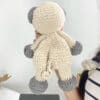 Handmade Pug Dog Crochet Pillow 10