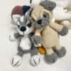 Handmade Pug Dog Crochet Pillow 5